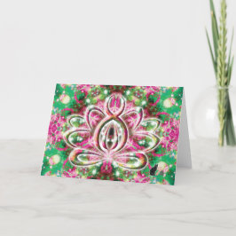 光る禅ロータス カード