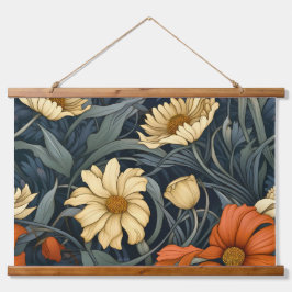 光る童話の庭園植物学 吊り下げ型タペストリー