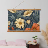 光る童話の庭園植物学 吊り下げ型タペストリー (寝室)