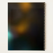 光る蝶と蝶 プランナー手帳 (裏面)