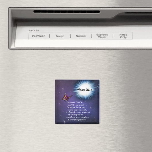 光る蝶の中に マグネット (インサイチュ (食洗機))