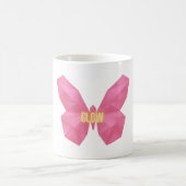 光る蝶🦋 コーヒーマグカップ (中央)