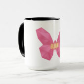 光る蝶🦋 マグカップ (正面左)