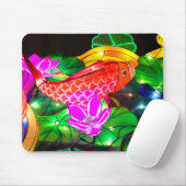 光る鯉 マウスパッド (マウス)