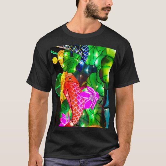 光る鯉 Tシャツ (正面)