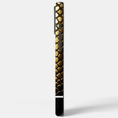 光る黄金の蛇の皮 Case-Mate iPhoneケース (裏面 / 左)