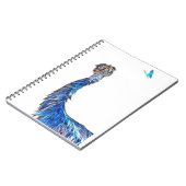 光るEmuアート ノートブック (左側)