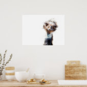 光るEmuアート ポスター (キッチン)