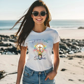 光をクリスチャンに輝かせなさい Tシャツ