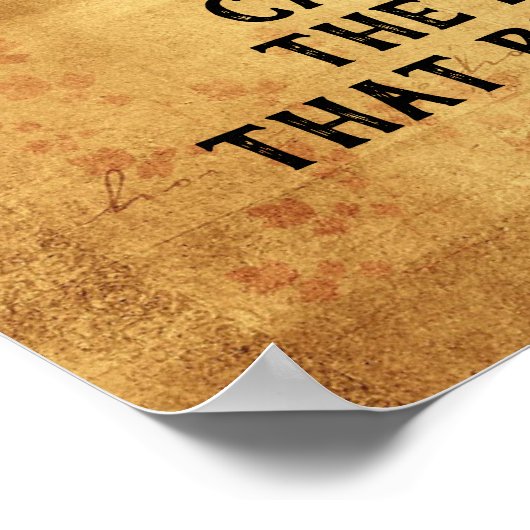 光を広げる2つの方法 – -感動的引用文 ポスター (角)