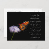 光を当てなさい ポストカード (正面/裏面)