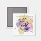 光を当てなさい マグネット (正面/裏面)