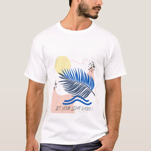 光を当てなさい Tシャツ (正面)
