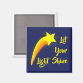 「光を当てよう」射撃、 発砲スター マグネット (正面/裏面)