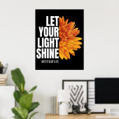 光を当てる ポスター (ホームオフィス)