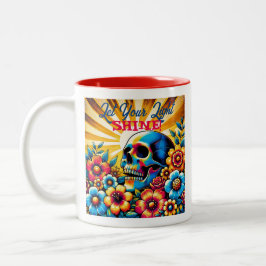 光を当てろ！ ツートーンマグカップ