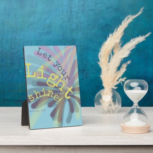 光を当てろ フォトプラーク (側面)