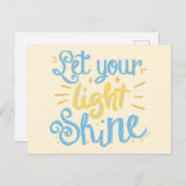 光を当てろ ポストカード (正面/裏面)