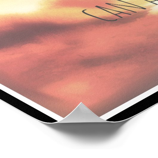 光を感動的落とすウォルト・ホイットマン引用文 ポスター (角)