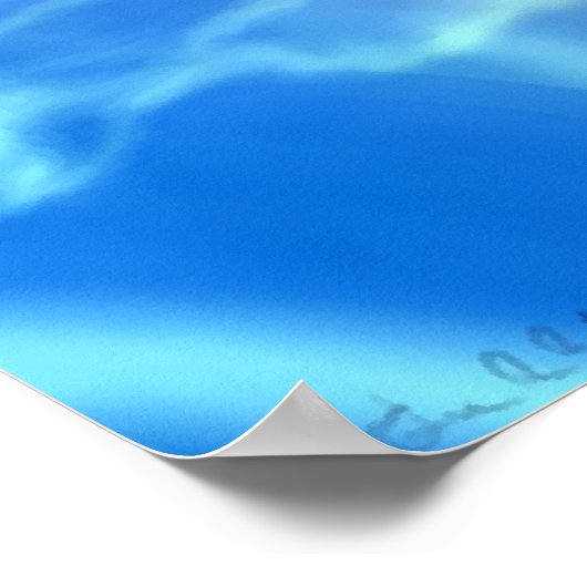 光を放つ ポスター (角)