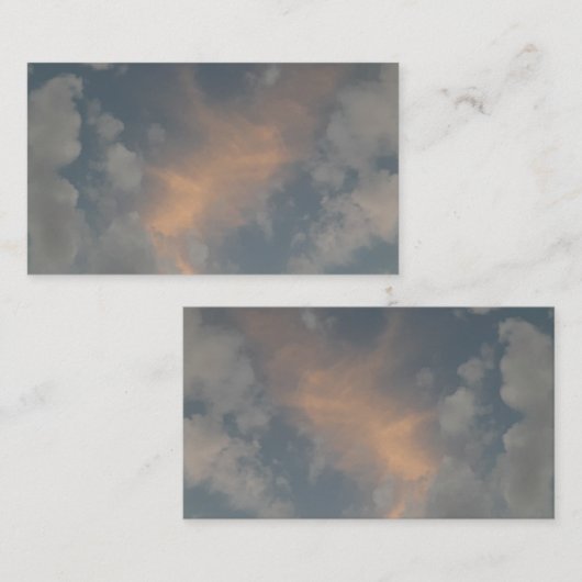 光を放つ 名刺 (正面/裏面)