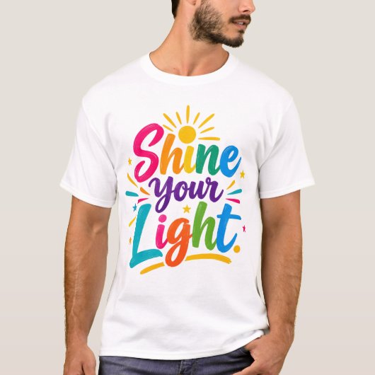 光を放て Tシャツ (正面)