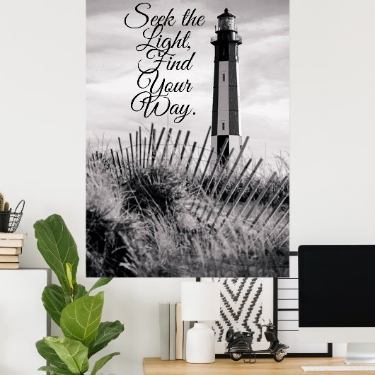 光を求める ポスター (ホームオフィス)