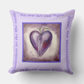 光を照らす クッション (正面)