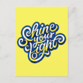 光を照らす ポストカード (正面)