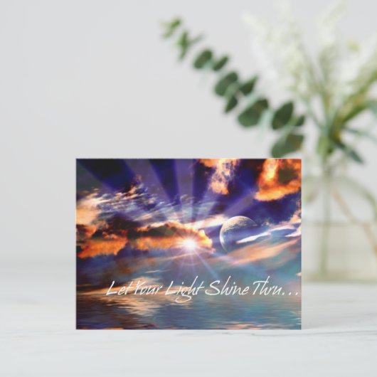 光を照らす ポストカード (スタンド正面)