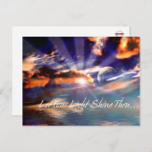 光を照らす ポストカード (正面/裏面)