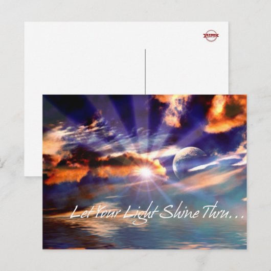 光を照らす ポストカード (正面/裏面)