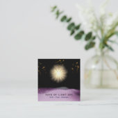 *~*光を癒す光線宇宙エネルギー星 スクエア名刺 (スタンド正面)