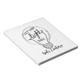 光を神の灯籠で照らせ ノートパッド (アングル)