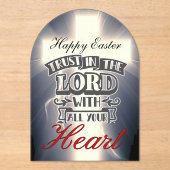 光を輝かせなさい アクリル招待状 (正面)