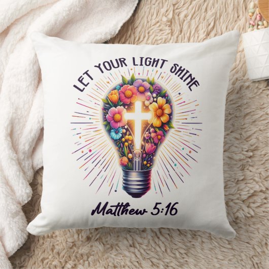 光を輝かせなさい クッション (ブランケット)