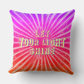 光を輝かせなさい クッション (正面)