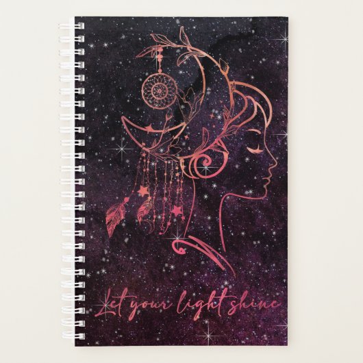 光を輝かせなさい プランナー手帳 (正面)