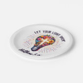 光を輝かせなさい ペーパープレート (アングル)