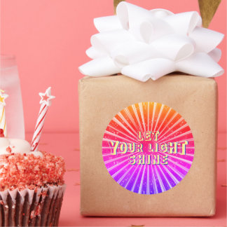 光を輝かせなさい ラウンドシール