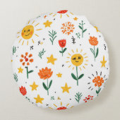 光を輝かせよう感動的- Bible Verse ラウンドクッション (裏面)