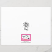 光を輝かせよう – 名前をカスタムする着色ページ (裏面)