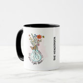 "光を輝かせ"デザインシンプルはB節M マグカップ (正面左)