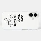 「光を追わない、光そのものになる」名言 Case-Mate iPhoneケース (裏面 (横))