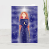 「光を送る」ホリデーグリーティングカード シーズンカード (正面)