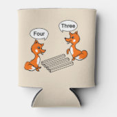 光イリュージョンのトリックキツネ 缶クーラー (正面)