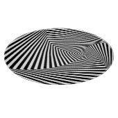 光イリュージョンストライプの:幾何学的抽象芸術。 カッティングボード (角)