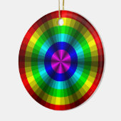光イリュージョンレインボーオーナメント セラミックオーナメント (左)