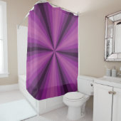 光イリュージョン紫シャワーカーテン シャワーカーテン (インサイチュ)