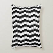光イリュージョン線が黒 アクセントクッション (正面(垂直))